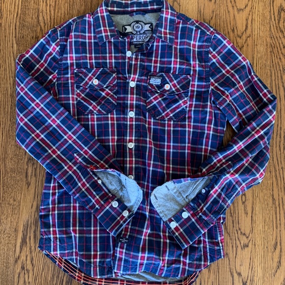 Superdry Other - Super dry plaid shirt
